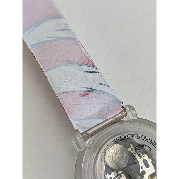 Vintage Dr. Seuss Cat in the Hat Watch Authentic T ick Tock Time Tickers - Picture 6 of 9